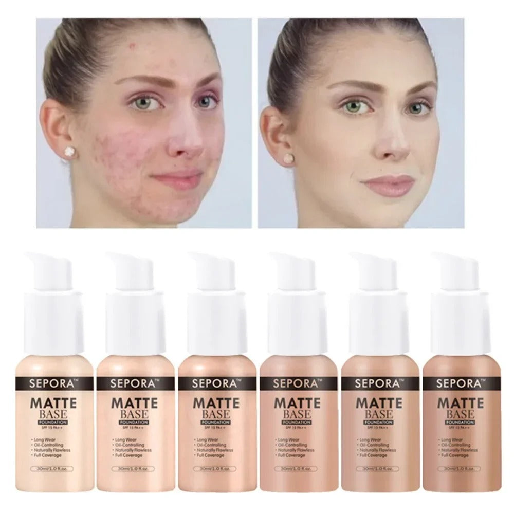 SEPORA Long Lasting Matte Liquid Foundation