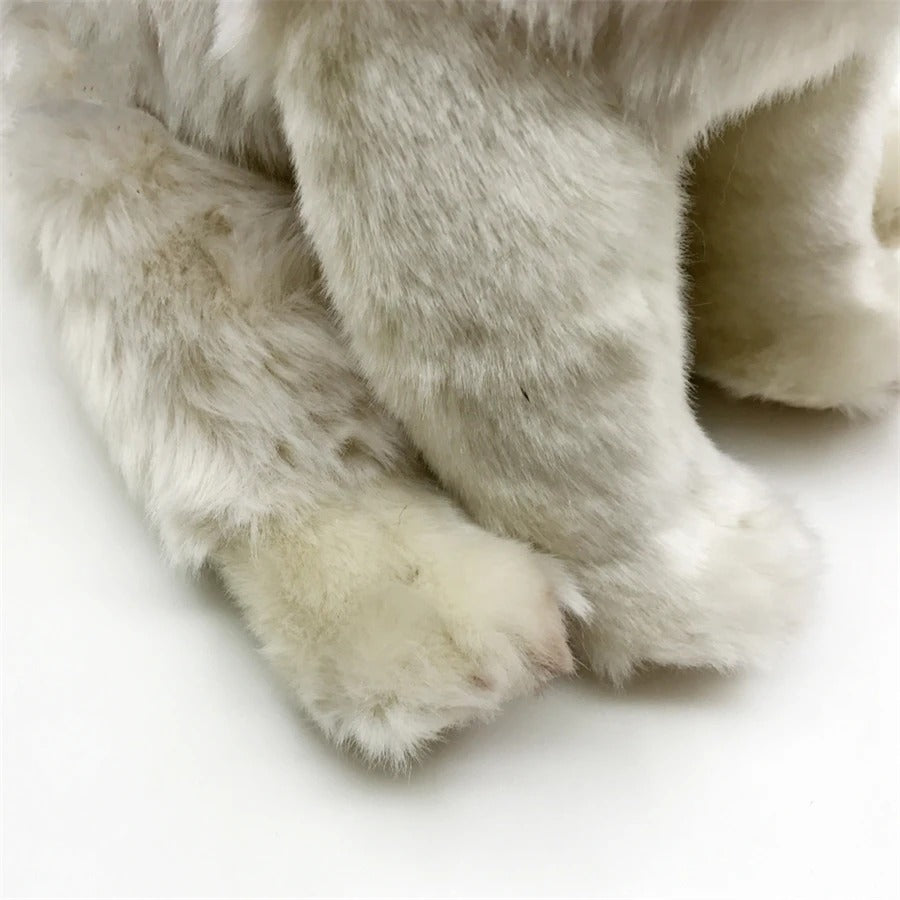Gray Wolf Plush Toy