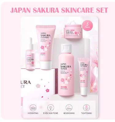 Sakura Beauty Skin Care Set