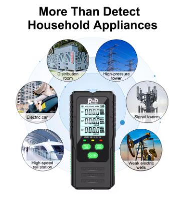 EMF Meter/ R&D RD630 Electromagnetic Field Radiation Detector