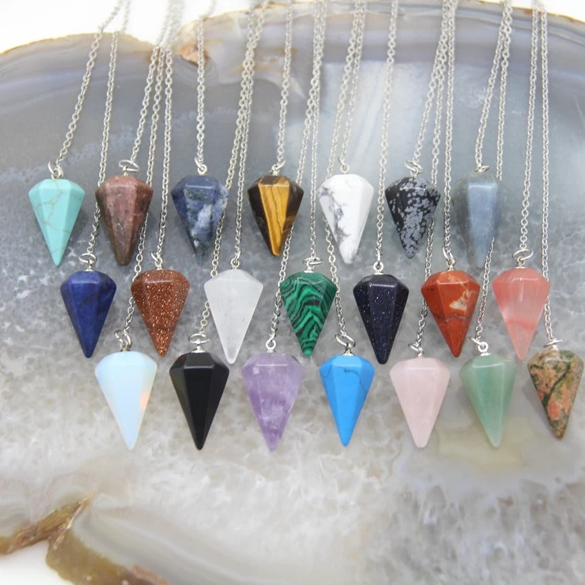 Triangle Natural Reiki Healing Pendulum