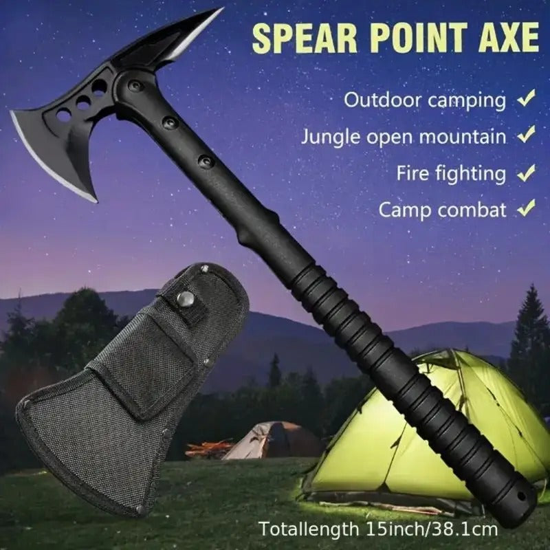 Multi-function tactical outdoor axe