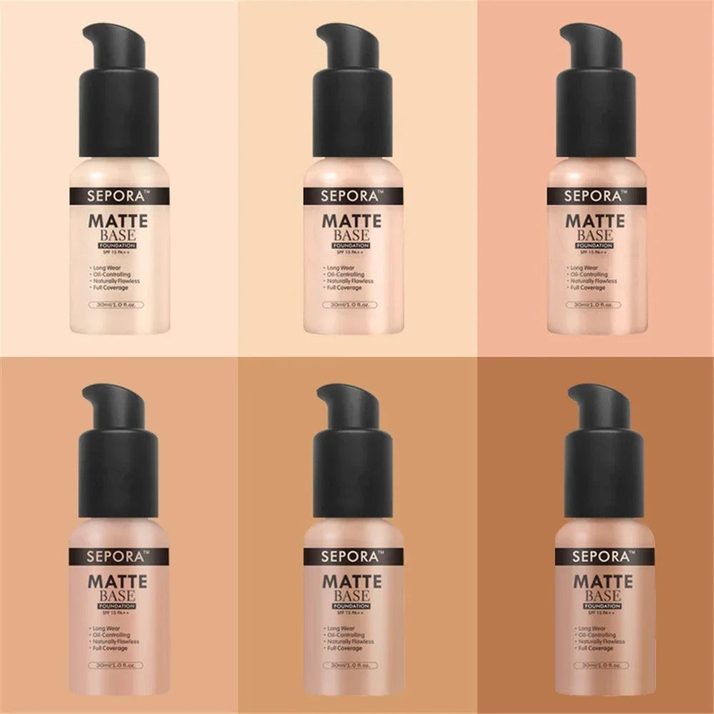 SEPORA Long Lasting Matte Liquid Foundation