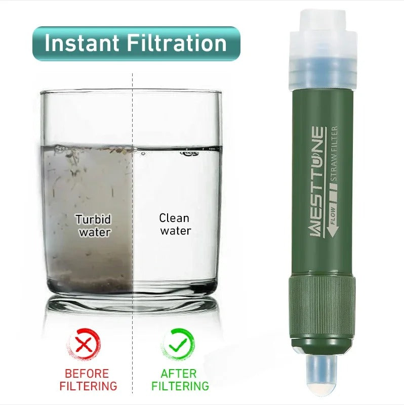 Westtune Outdoor Portable Water Purifier Filter