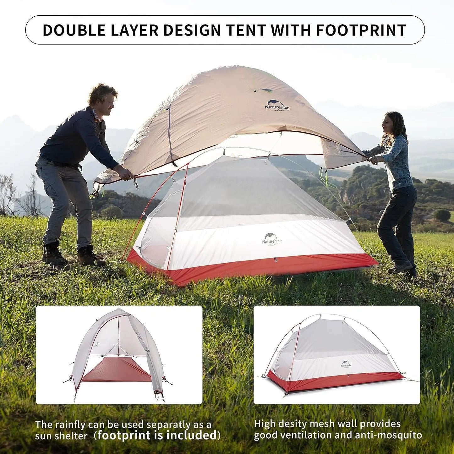 Single Person Waterproof Camping Tent