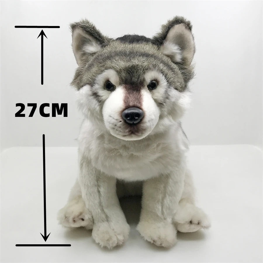 Gray Wolf Plush Toy