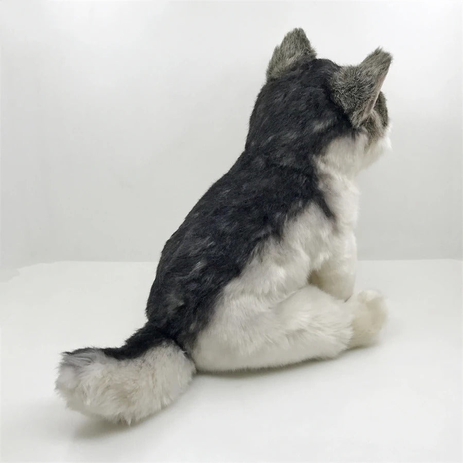 Gray Wolf Plush Toy