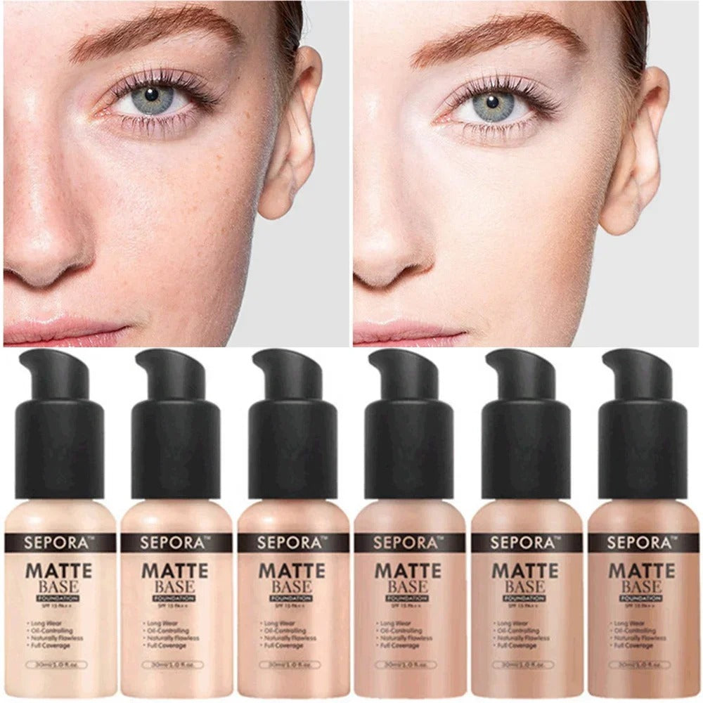 SEPORA Long Lasting Matte Liquid Foundation