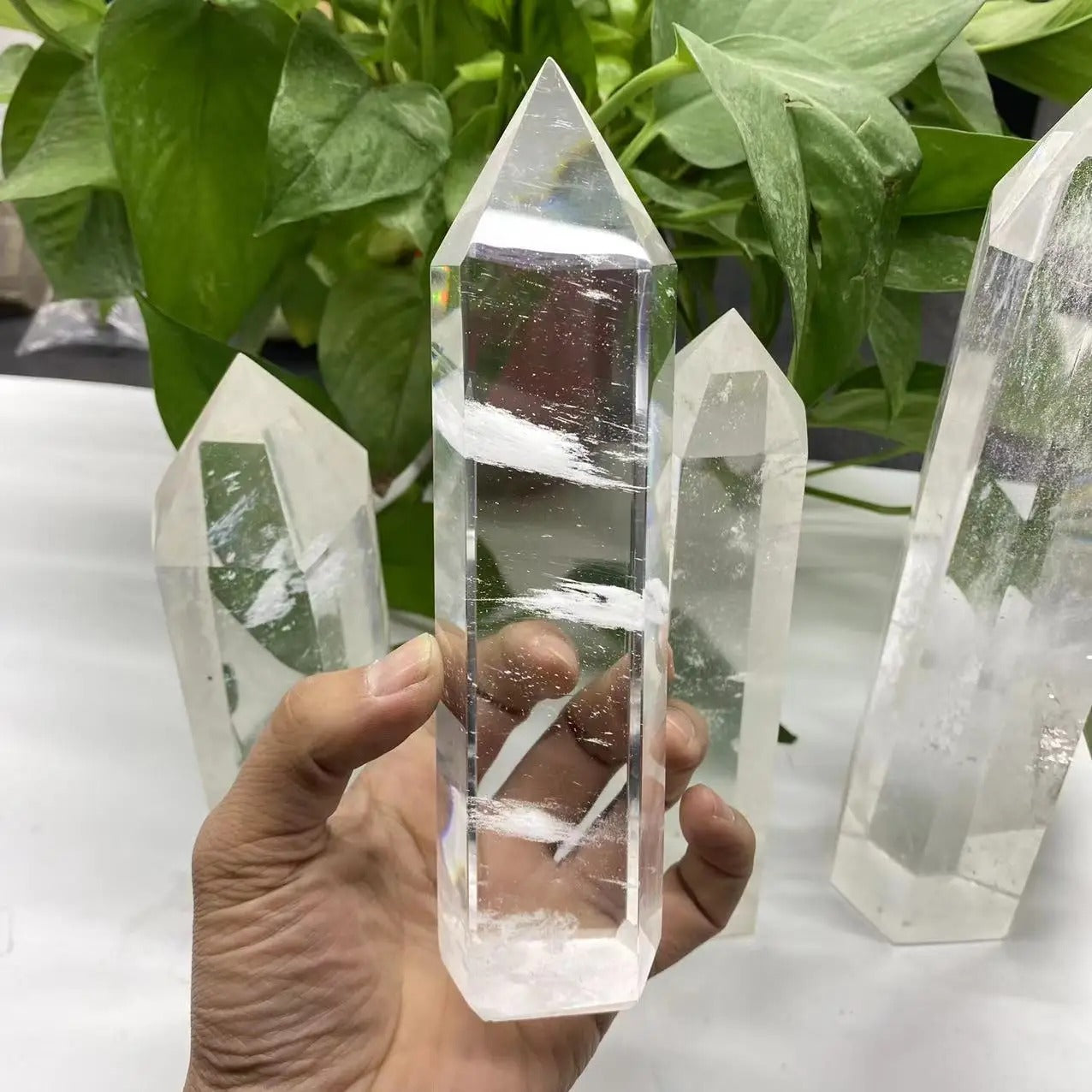 Quartz Obelisk Crystal Wand