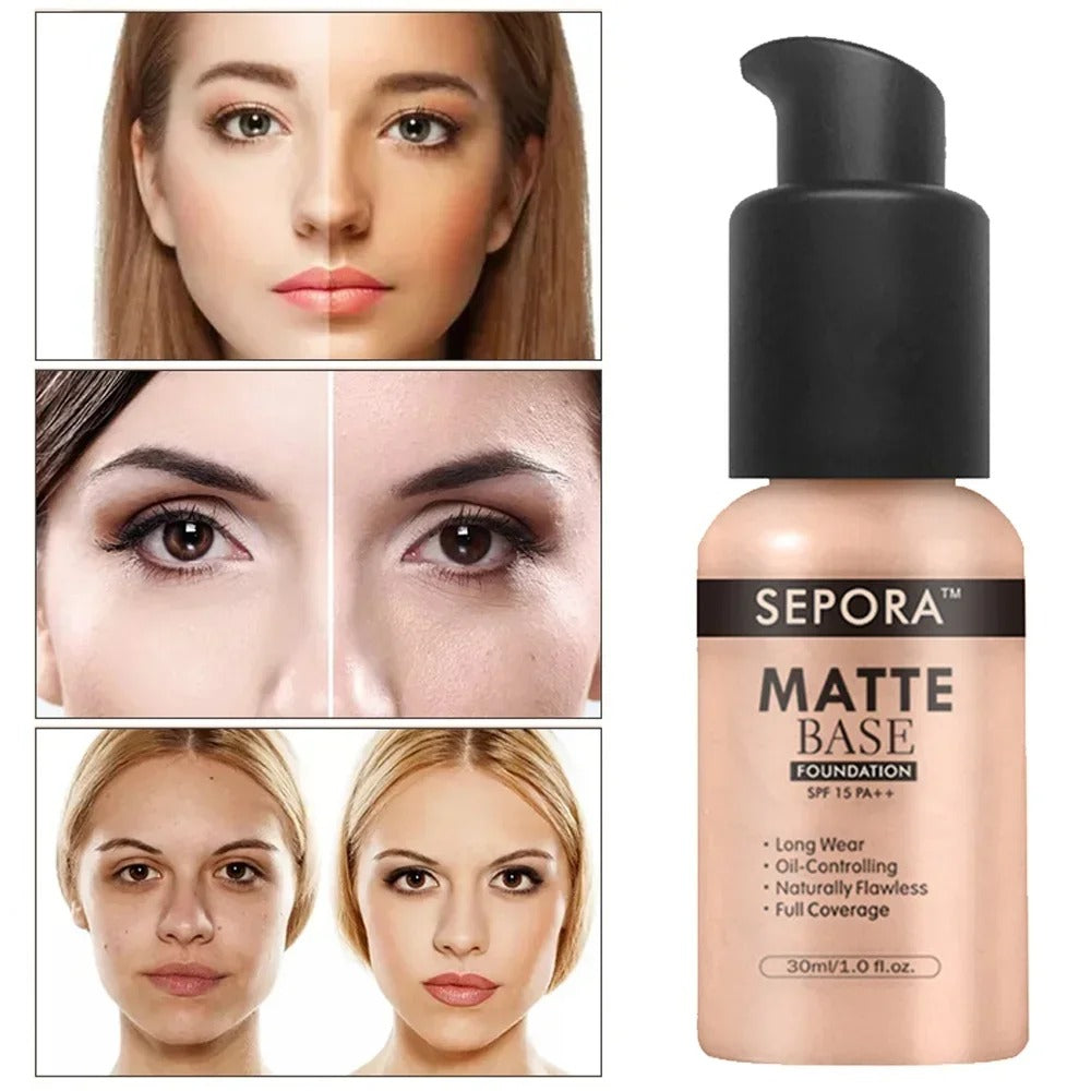 SEPORA Long Lasting Matte Liquid Foundation