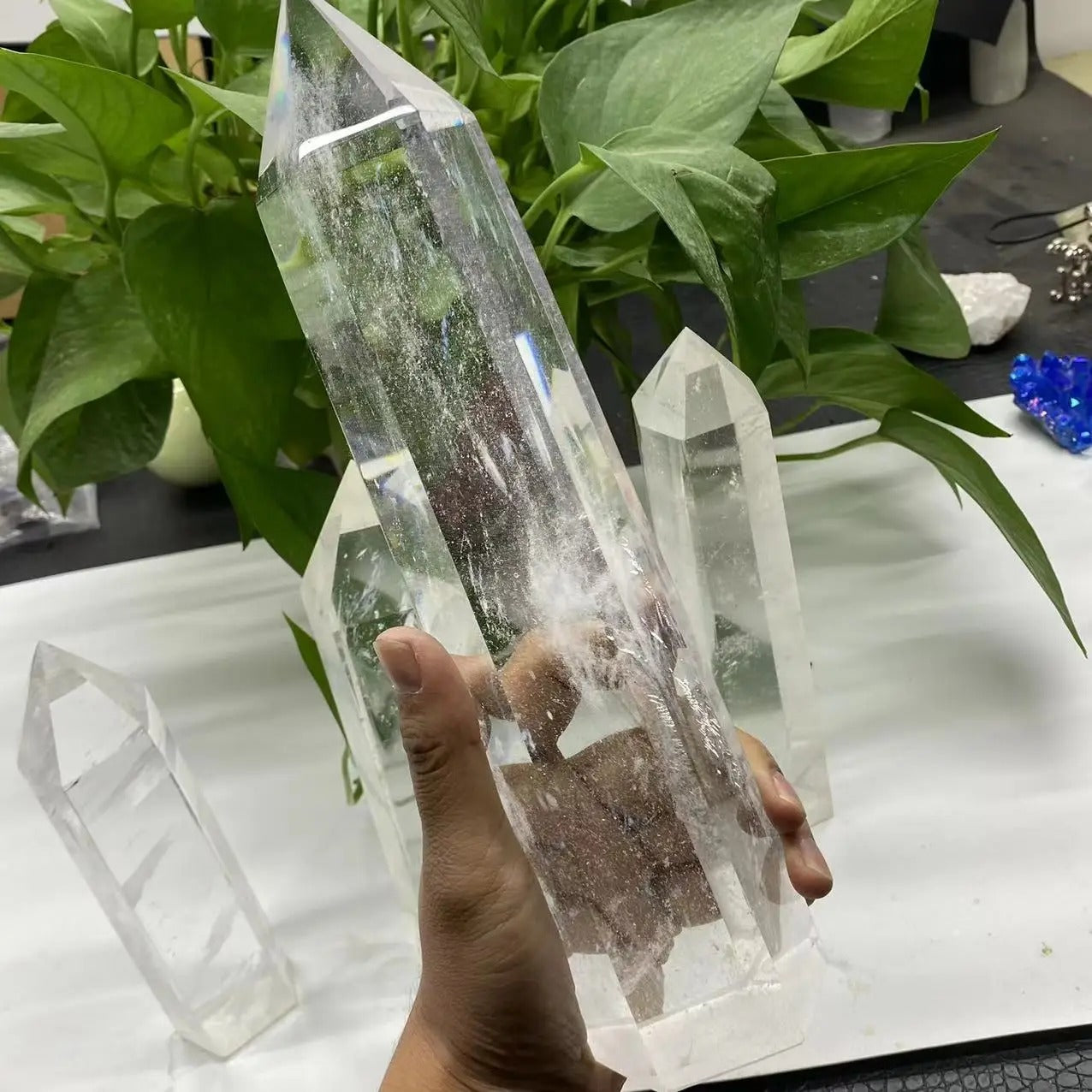 Quartz Obelisk Crystal Wand