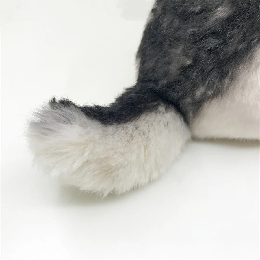 Gray Wolf Plush Toy