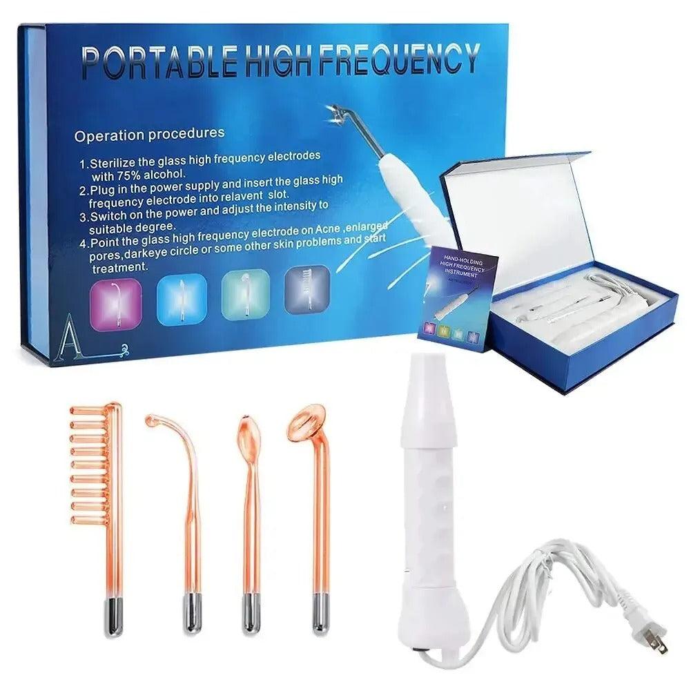 4 In 1 High Frequency Electrotherapy Beauty Device